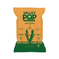 Valley Pop Cheesy Infusions Cheddar Cheese Popcorn 6.5 oz