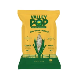 Valley Pop Cheesy Infusions White Cheddar Cheese Popcorn 6.5 oz