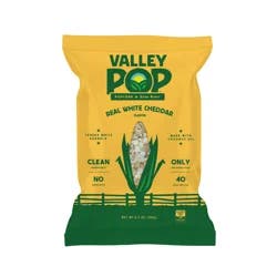 Valley Pop Cheesy Infusions White Cheddar Cheese Popcorn 6.5 oz