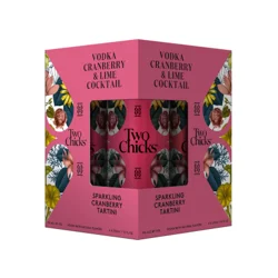 Two Chicks Sparkling Cranberry Tartini Canned Cocktail - 1420 ml