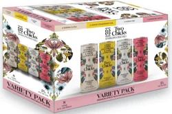 Two Chicks Sparkling Cocktails Vodka Variety Pack 8 - 12 fl oz Cans