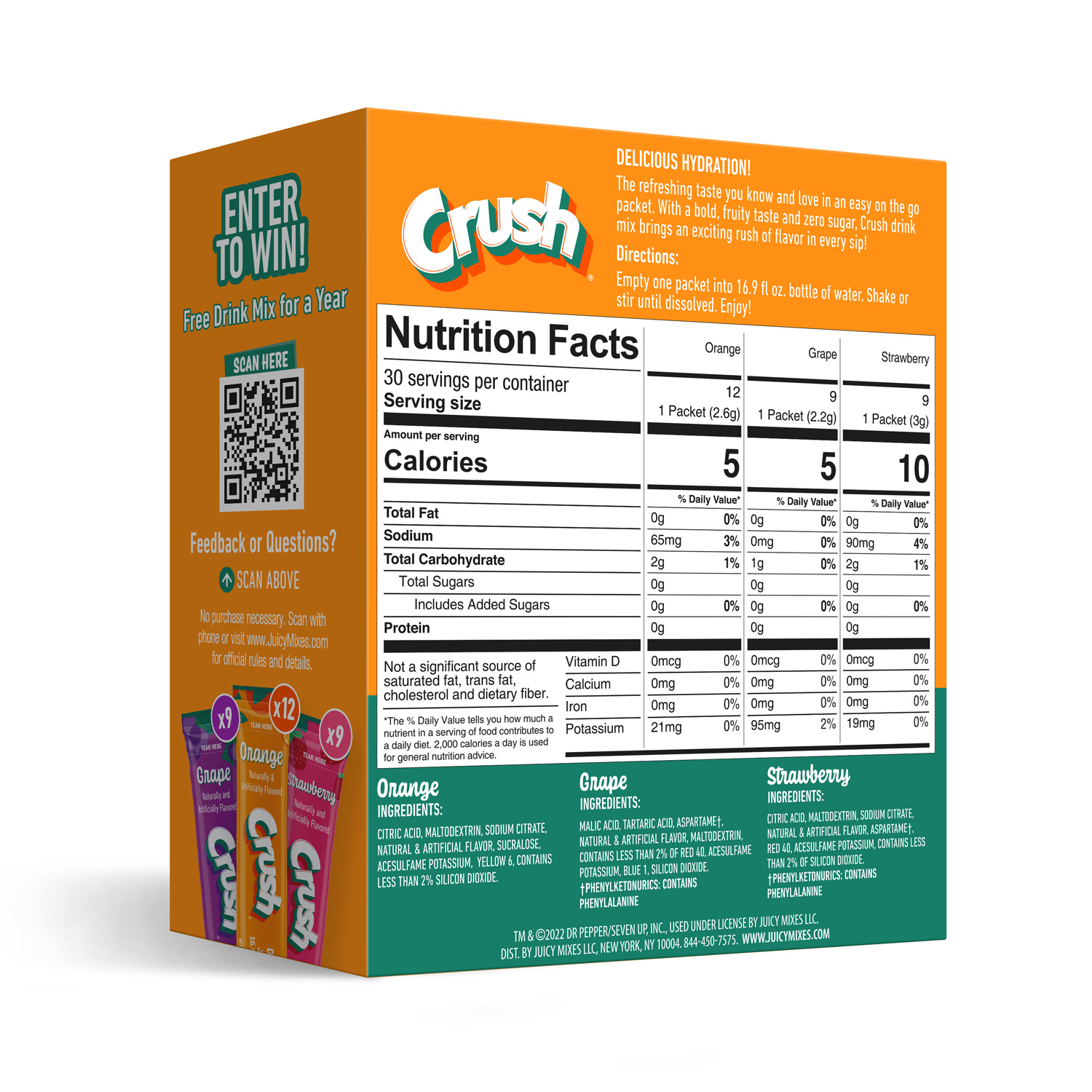 slide 2 of 2, Crush Powder Variety Pack - 30 ct, 30 ct