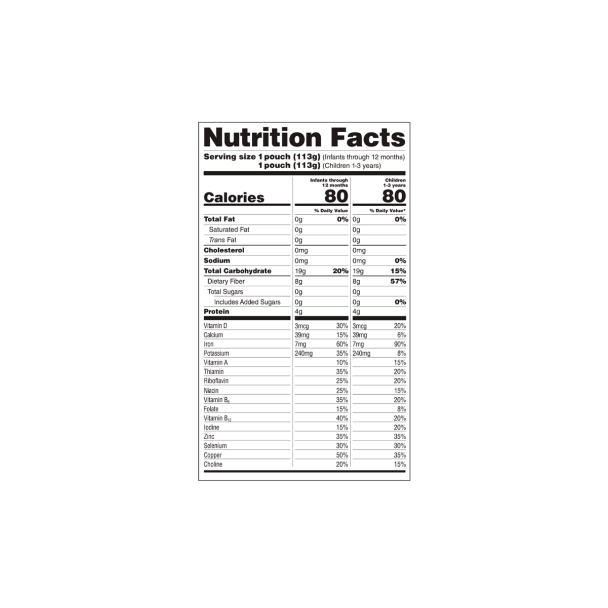 slide 5 of 5, Cerebelly Organic 6+ Months Butternut Squash White Bean Puree 4 oz, 4 oz