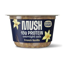 Mush Oats Protein Vanilla, 5.5 oz