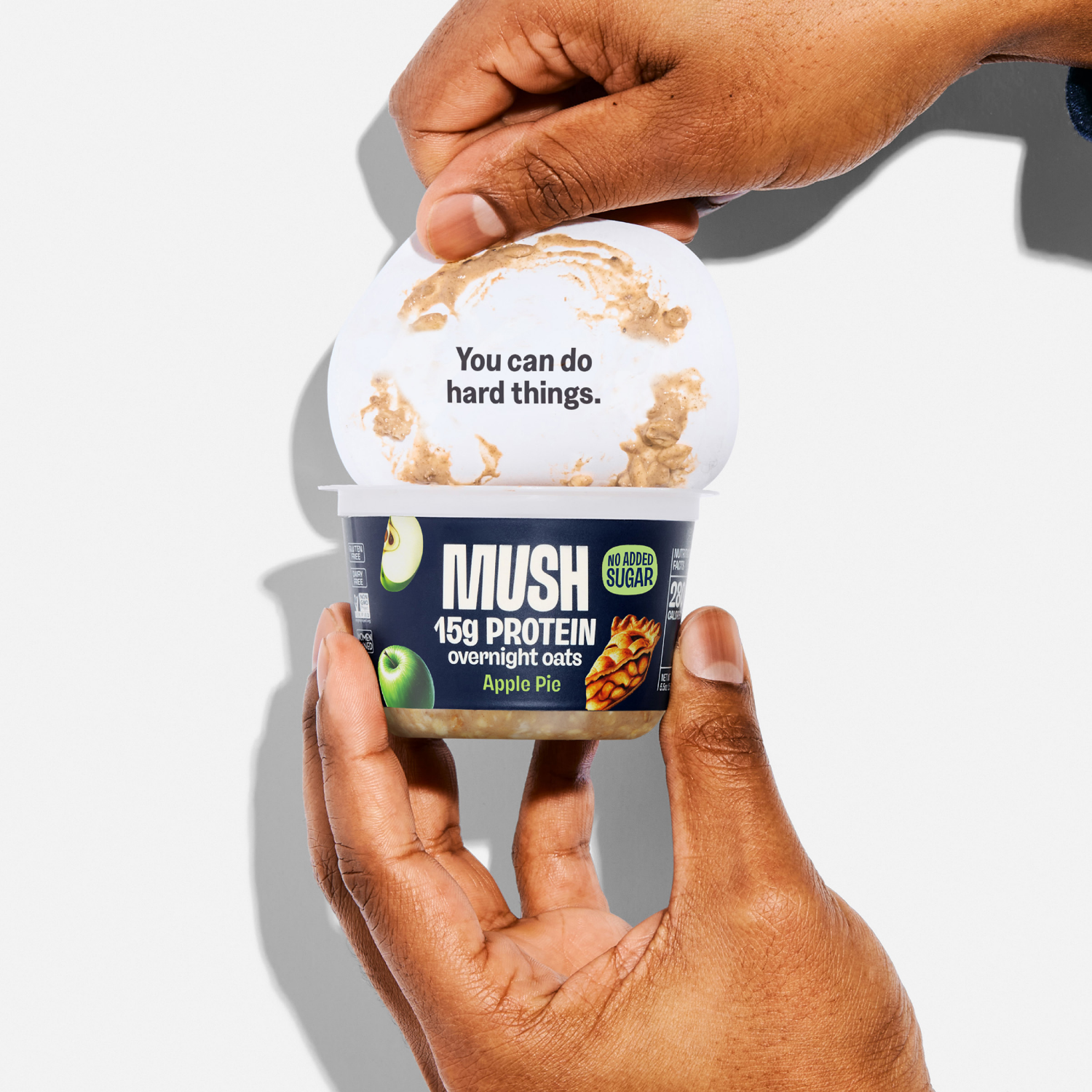 slide 4 of 6, Mush Oats Protein Apple Cinnamon, 5.5 oz, 5.5 oz