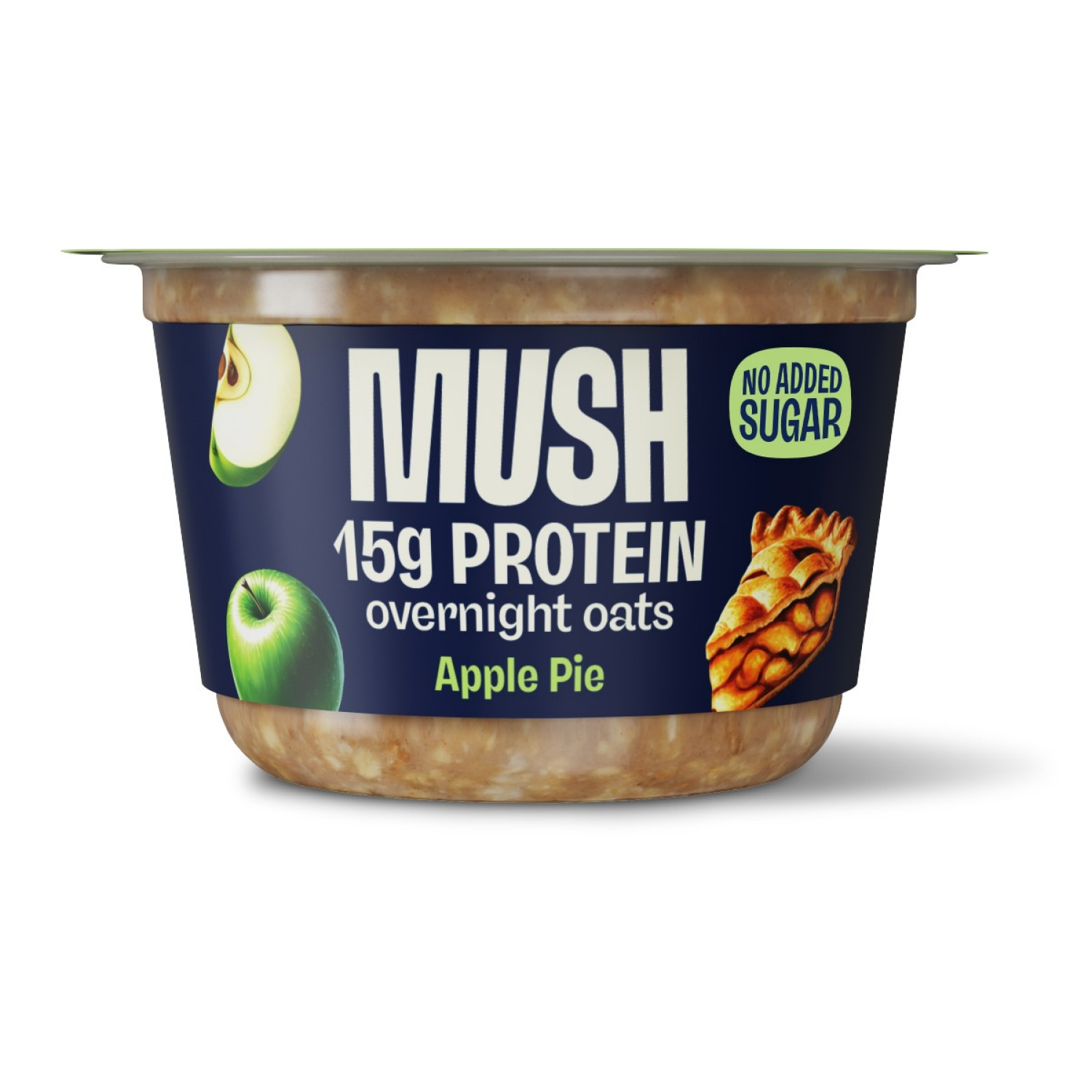 slide 1 of 1, Mush Oats Protein Apple Cinnamon, 5.5 oz, 5.5 oz