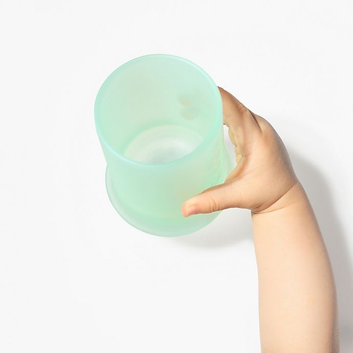 slide 3 of 3, Olababy Silicone Training Cup - Mint, 5 oz