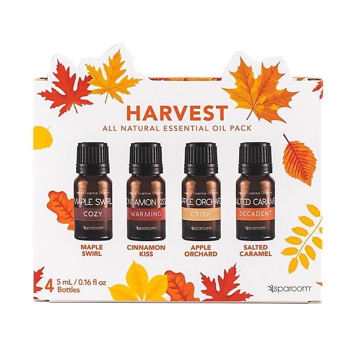 slide 2 of 2, SpaRoom Harvest Scented Essential Oils, 4 ct