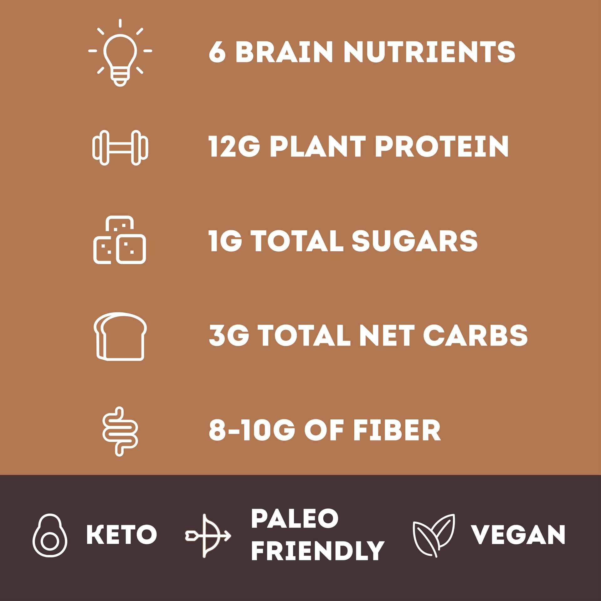 slide 3 of 5, IQBar Chocolate Sea Salt Bar 1.6 oz, 1.6 oz