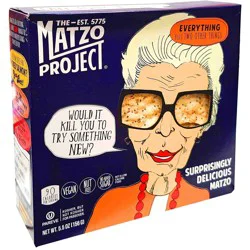 Matzo Project Kosher Everything Matzo