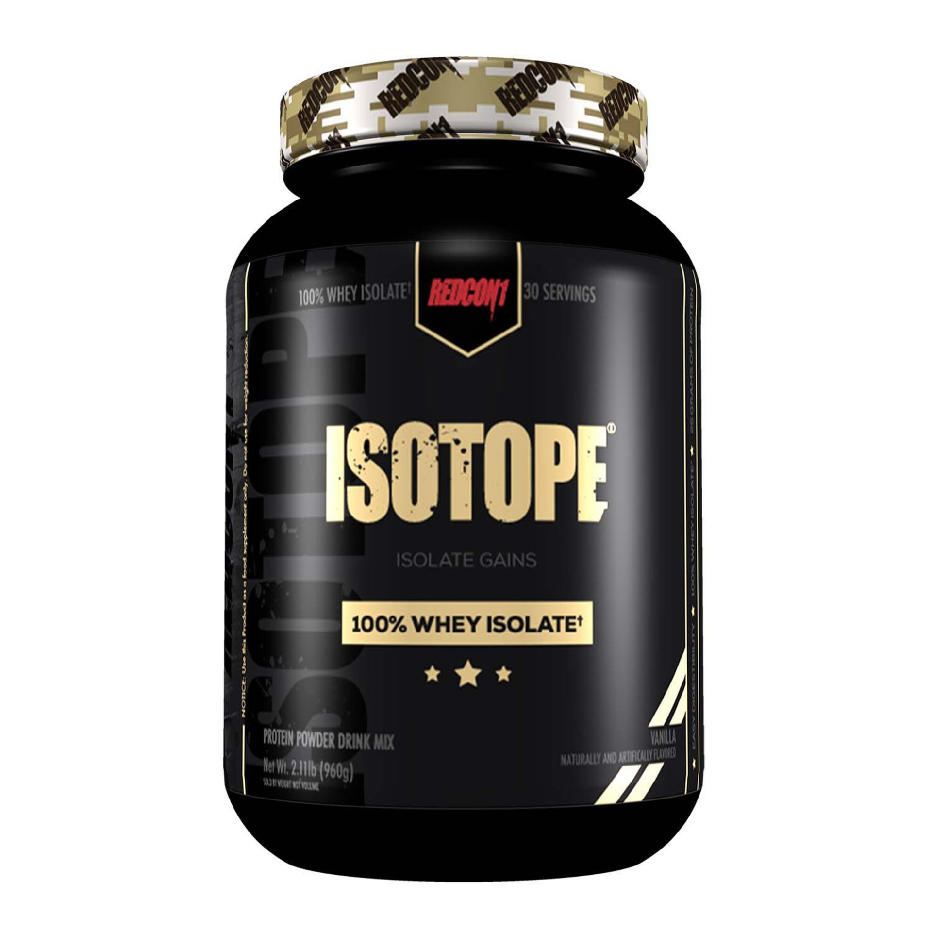 slide 1 of 1, Redcon1 ISOTOPE 100% Whey Isolate - Vanilla, 1 ct