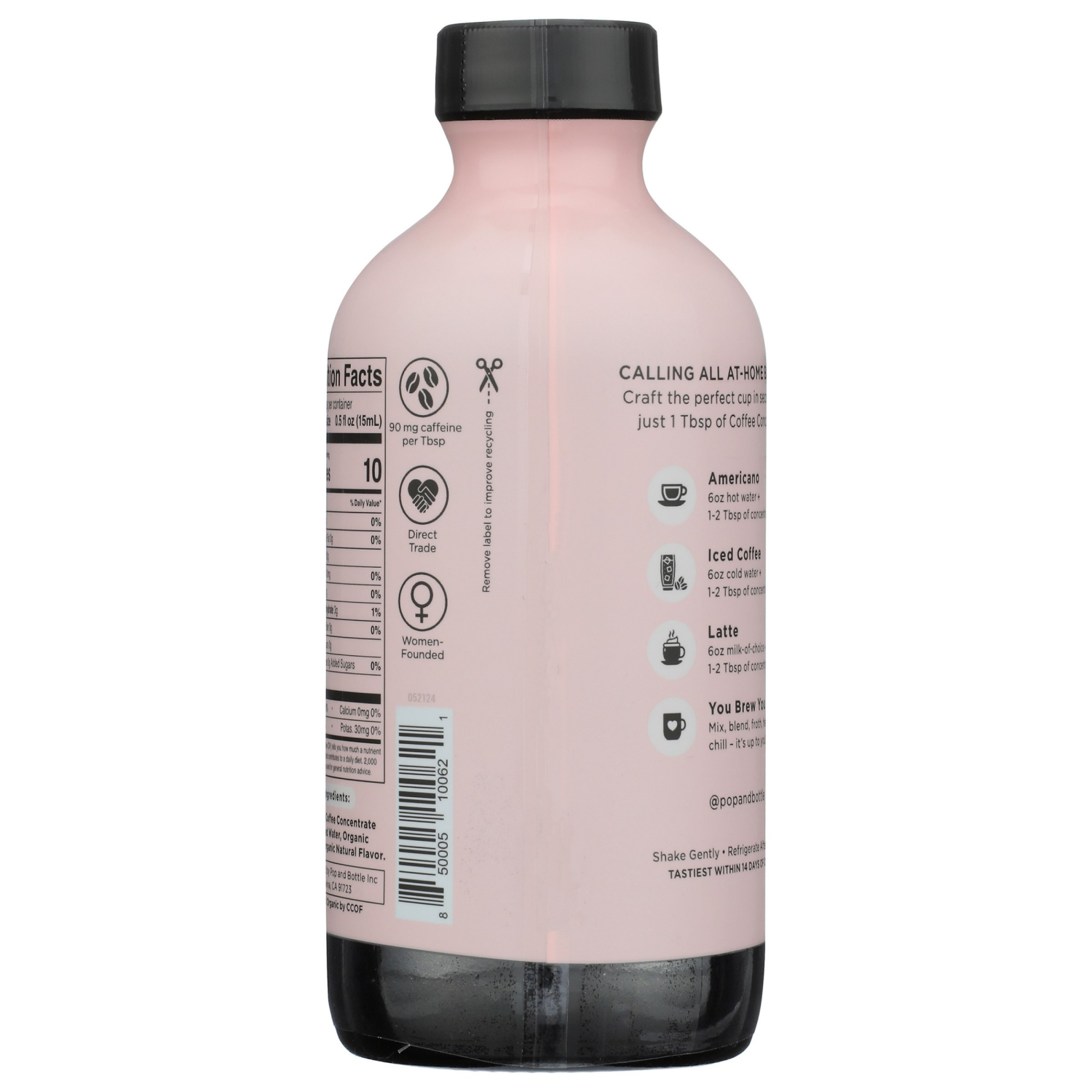 slide 3 of 3, Pop And Bottle Pop & Bottle Super Concen Vanilla 8 Oz, 8 oz