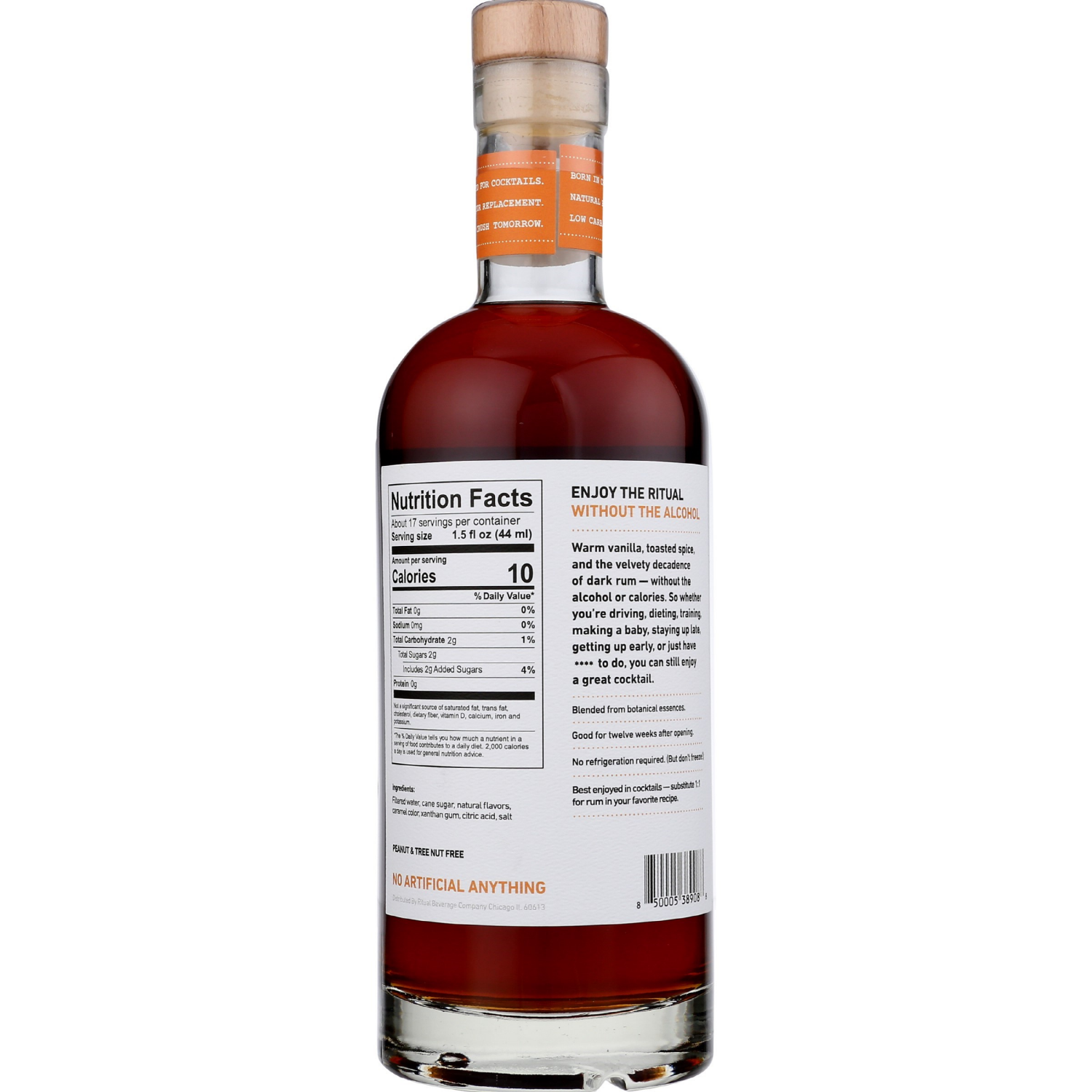 slide 2 of 2, Ritual Zero Proof Rum Alternative 25.4 fl oz, 25.4 fl oz