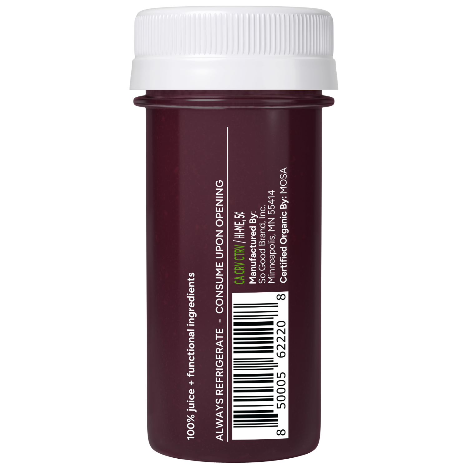 slide 4 of 5, So Good So You Immunity Elderberry Blood Orange Probiotic Shot, 1.7 fl oz