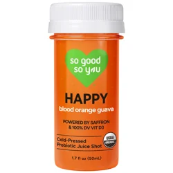 So Good So You Happy Blood Orange Guava Probiotic Shot
