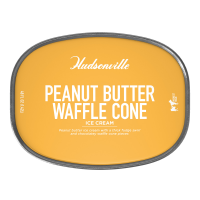 slide 6 of 13, Hudsonville Peanut Butter Waffle Cone Ice Cream 48 fl oz, 48 fl oz