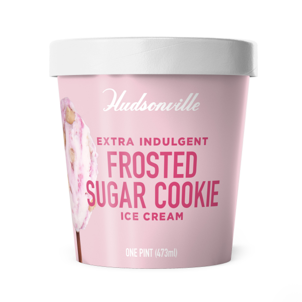 slide 10 of 13, Hudsonville Extra Indulgent Frosted Sugar Cookie Ice Cream 1 pt, 1 pint