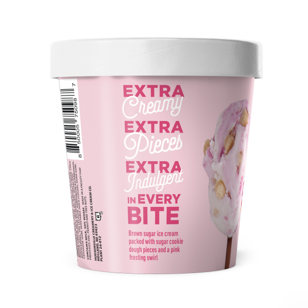 slide 13 of 13, Hudsonville Extra Indulgent Frosted Sugar Cookie Ice Cream 1 pt, 1 pint