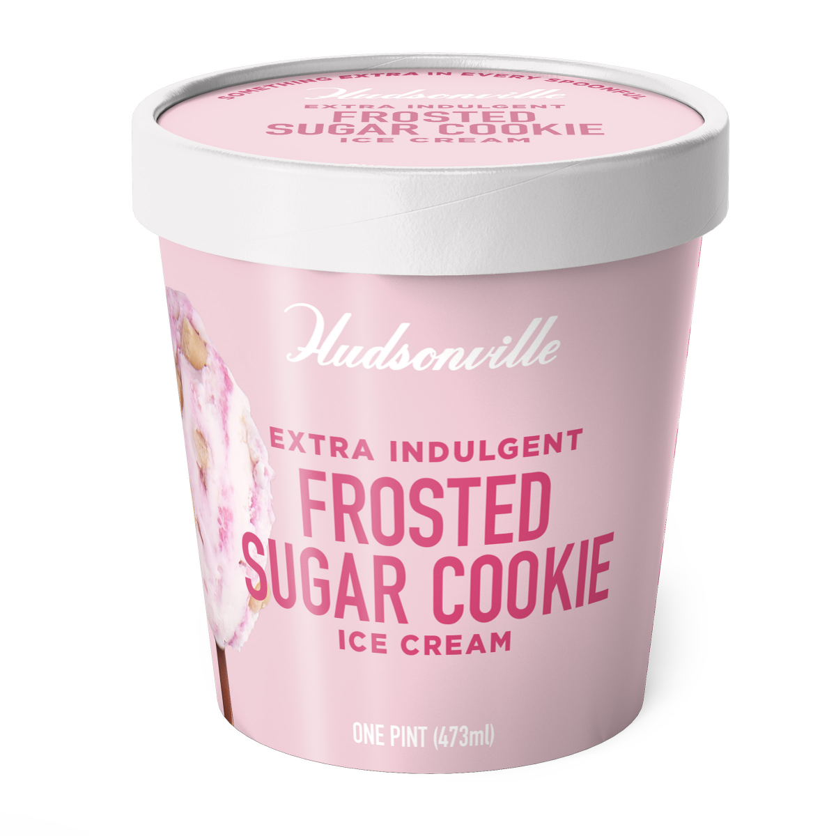 slide 1 of 13, Hudsonville Extra Indulgent Frosted Sugar Cookie Ice Cream 1 pt, 1 pint