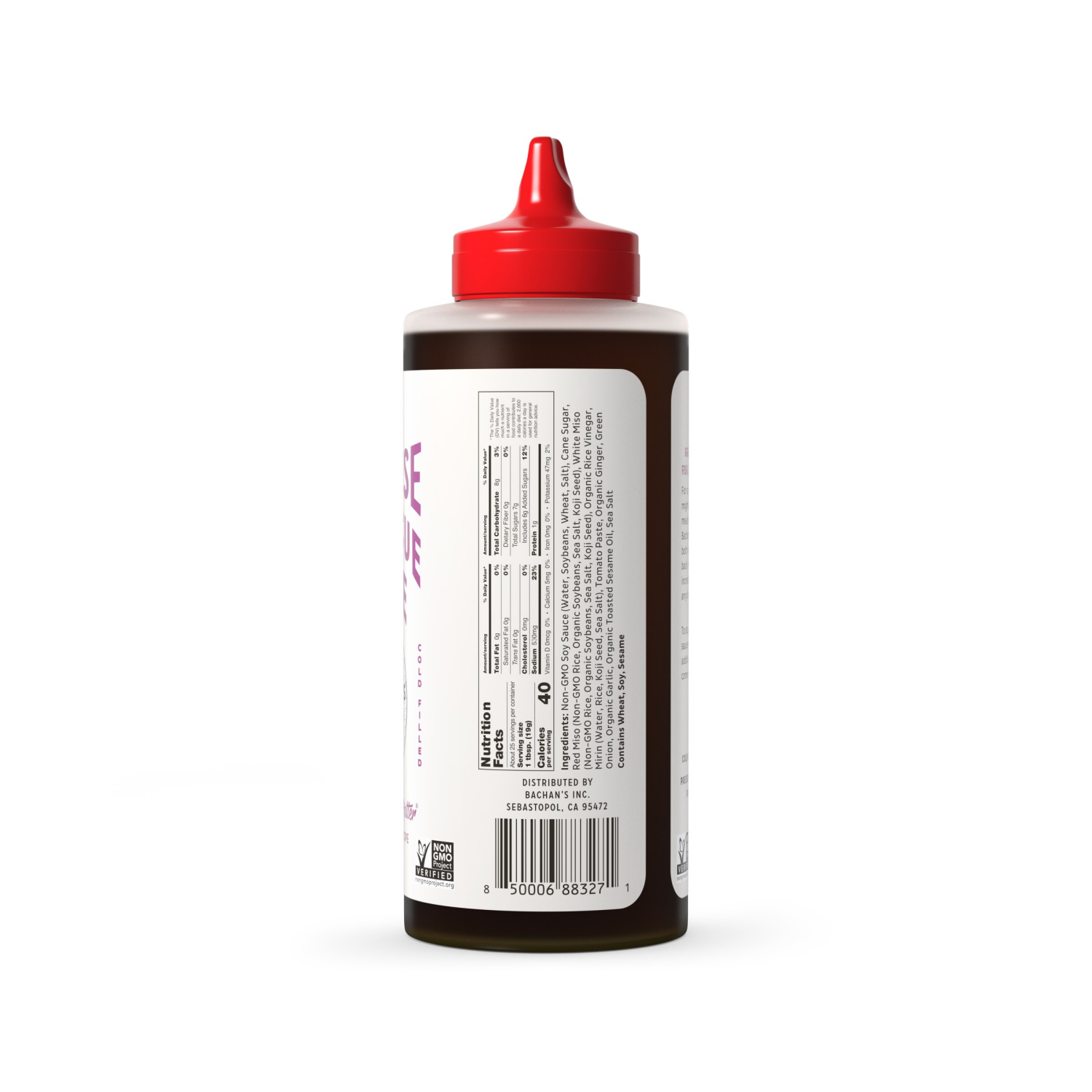 slide 2 of 2, Bachan's Miso Japanese BBQ Sauce, 17oz Bottle - Bold, Fresh, Umami Flavor, 17 oz
