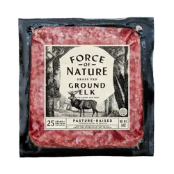 Force Of Nature 100% Grass Fed Ground Elk