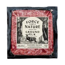 Force Of Nature 100% Grass Fed Ground Elk