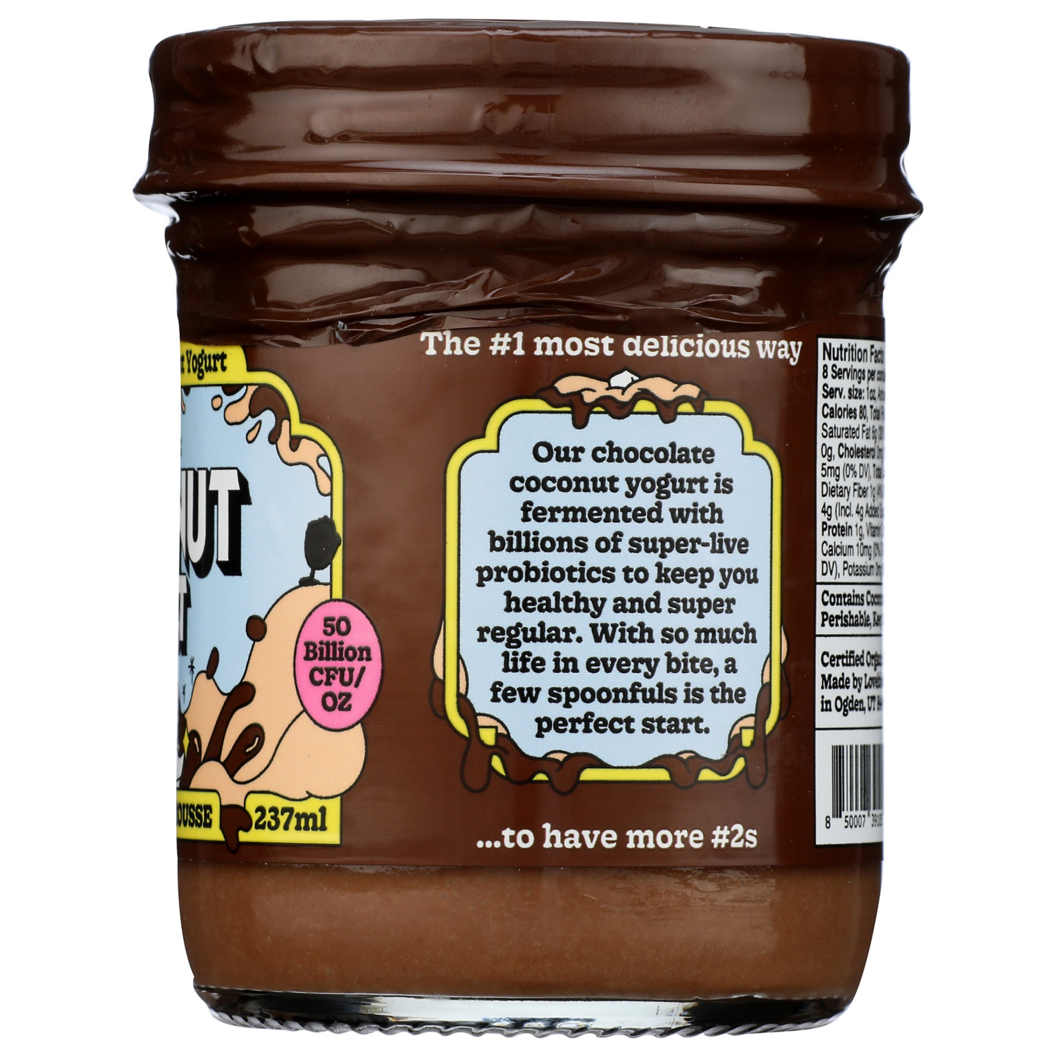 slide 2 of 4, The Coconut Cult Yogurt Chocolate Mousse - 8 Oz, 8 oz