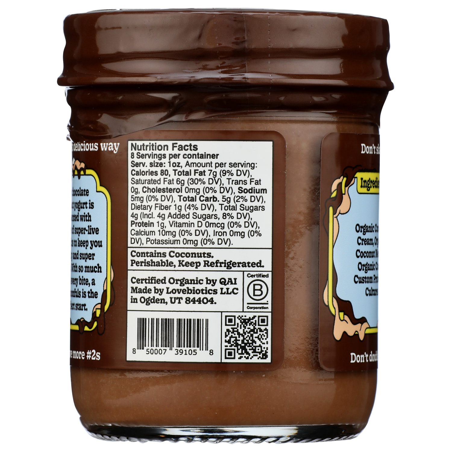 slide 3 of 4, The Coconut Cult Yogurt Chocolate Mousse - 8 Oz, 8 oz