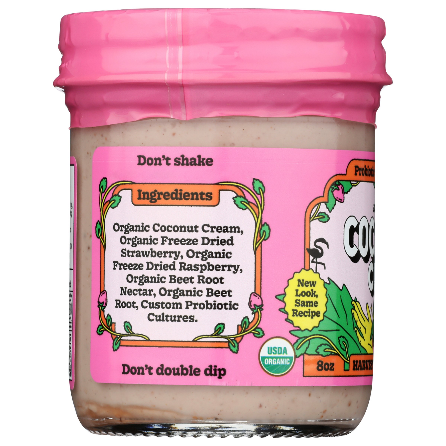 slide 4 of 4, Coconut Cult 8oz Harvest Strawberry Probiotic Coconut Yogurt, 8 fl oz