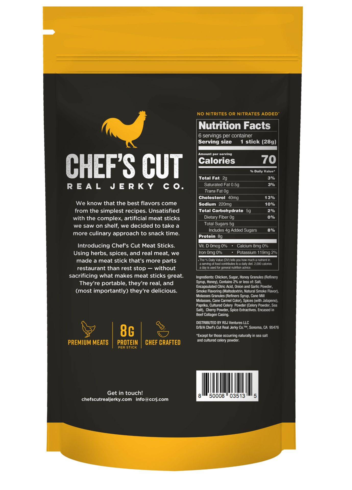 slide 2 of 2, CHEFS CUT Chef's Cut Barbecue Chicken 6ct 1oz Pouch, 6 ct; 1 oz