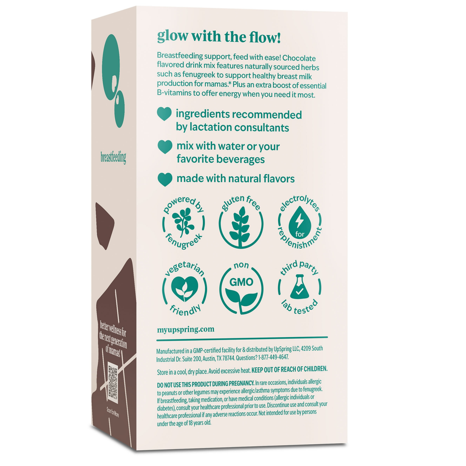 slide 2 of 4, Milkflow Chocolate Drink Mix 16 - 15 g Single Serve Packets, 16 ct