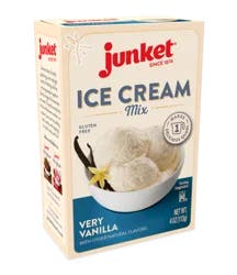Junket Very Vanilla Ice Cream Mix 4 oz