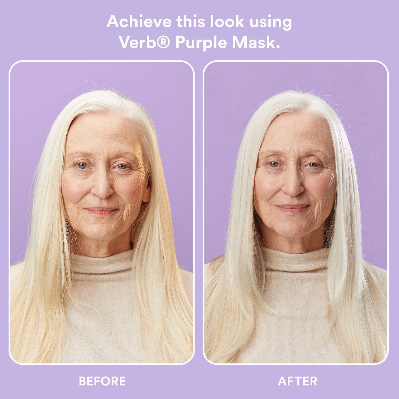 slide 9 of 10, Verb Brighten and Toning Purple Mask for Blonde Hair 6.3 oz/ 180 g,