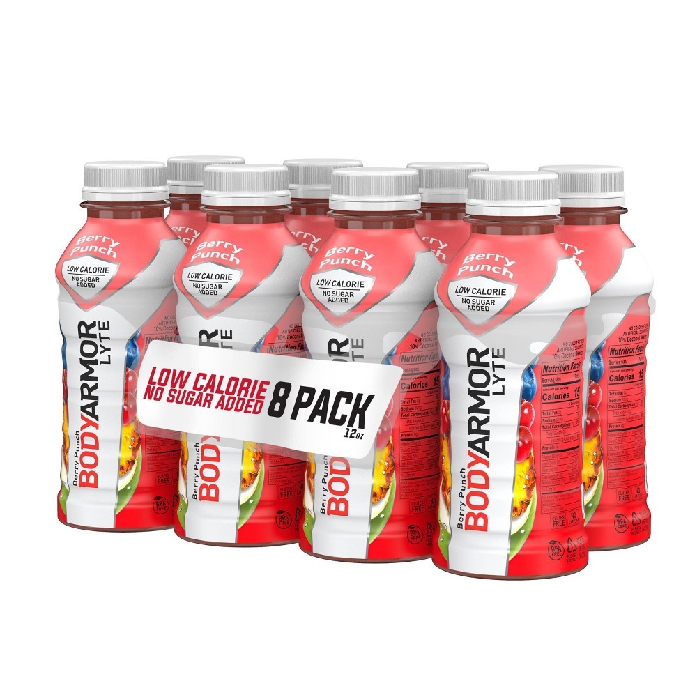 slide 2 of 5, Body Armor 8 Pack Lyte Berry Punch Sports Drink 8 ea, 8 ct; 12 fl oz