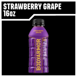 BODYARMOR Strawberry Grape Electrolyte Sports Drink, 16 fl oz Bottle