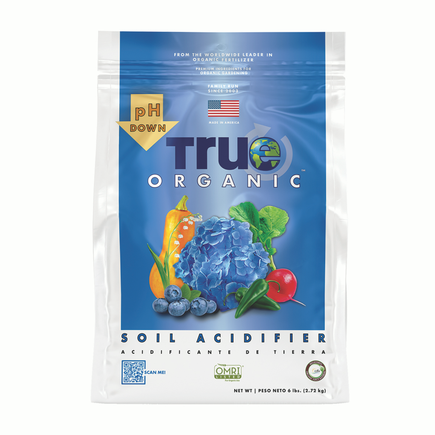 slide 1 of 1, True Organic Soil Acidifier, 6 lb