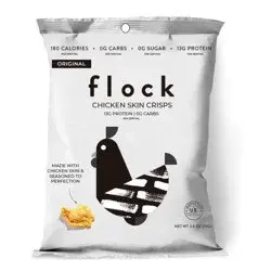 Flock Original Chicken Skin Crisps