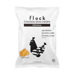 Flock Original Chicken Skin Crisps