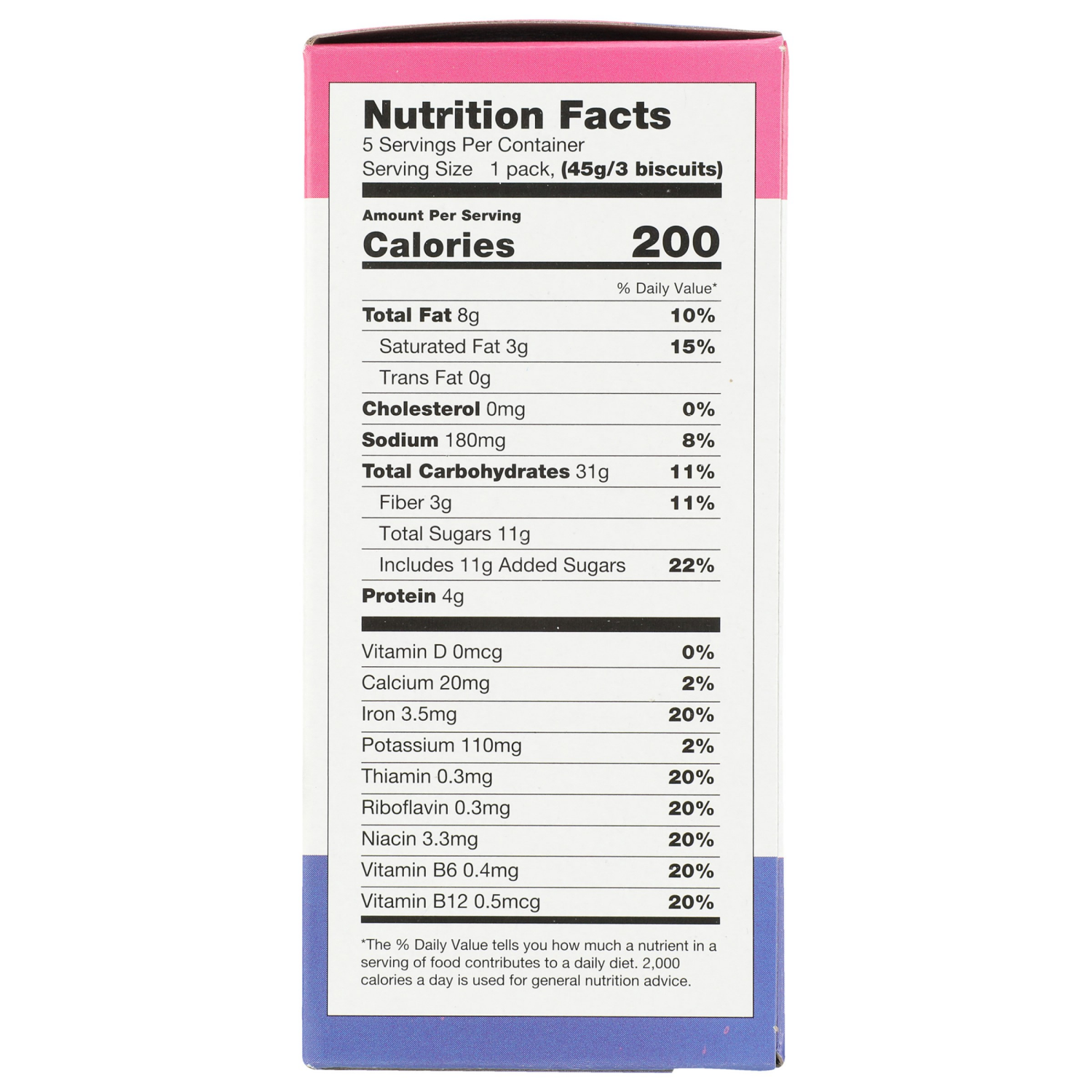 slide 4 of 4, Sweet Loren's Gluten Free Vegan Blueberry Breakfast Biscuits, 8oz, 5 ct