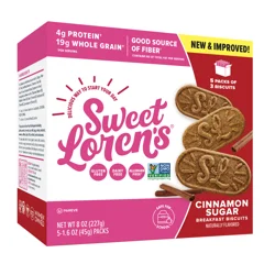 Sweet Loren's Cinnamon Sugar Breakfast Biscuits, 8oz