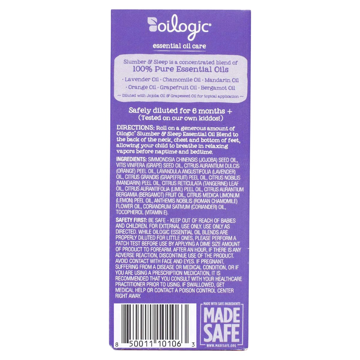 slide 2 of 2, Oilogic Baby Slumber & Sleep Essential Oil Mist, 4 Oz, 1 ct