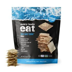 Every Body Eat Baked Thins - Sea Salt Chia