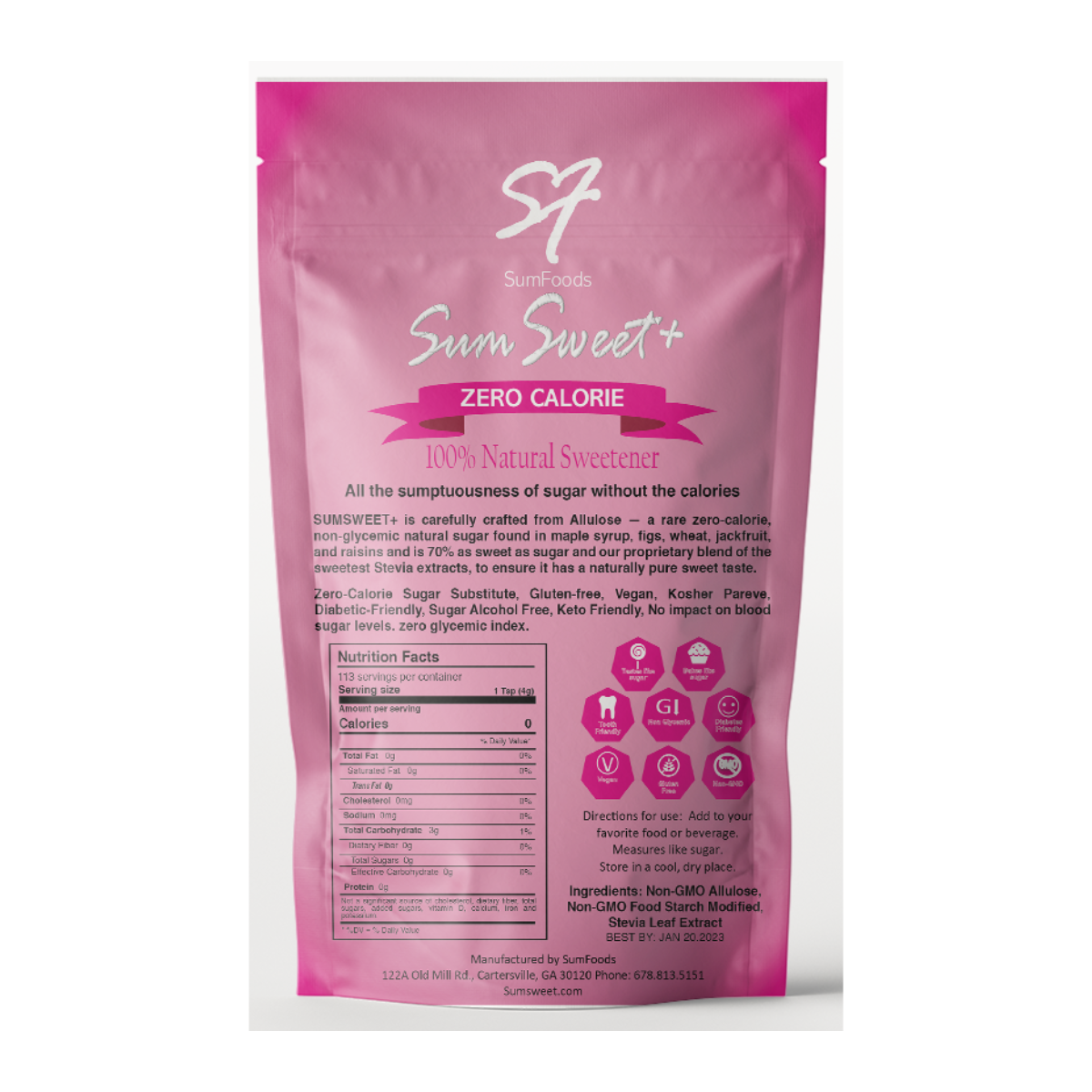 slide 2 of 2, Sumsweet Confectioners Sugar - 16 oz, 16 oz