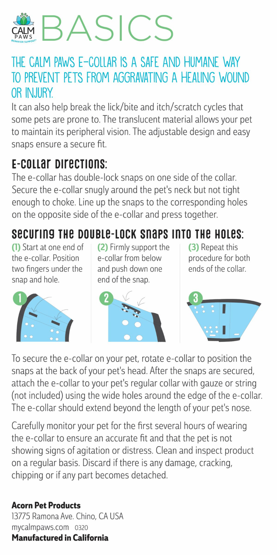 slide 2 of 3, Calm Paws Basics E-Collar X-Large, XL