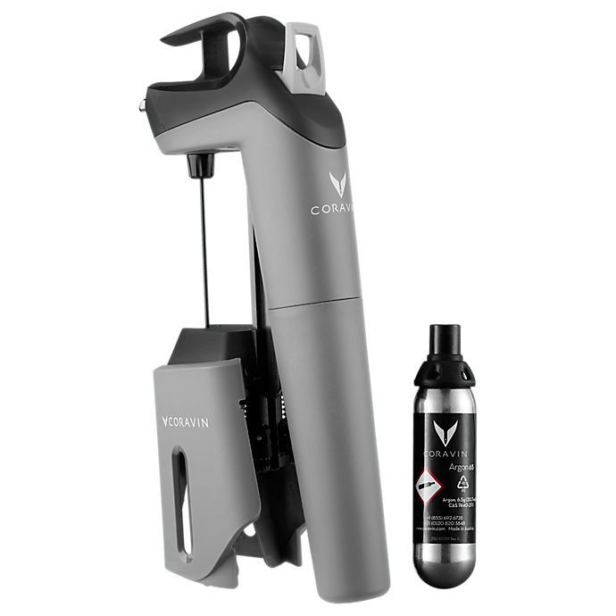 slide 3 of 5, Coravin Timeless Three SL Wine Preservation System - Grey, 1 ct