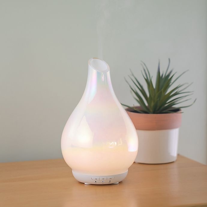 slide 2 of 2, SpaRoom Bliss Essential Oil Glass Diffuser - Opal, 1 ct