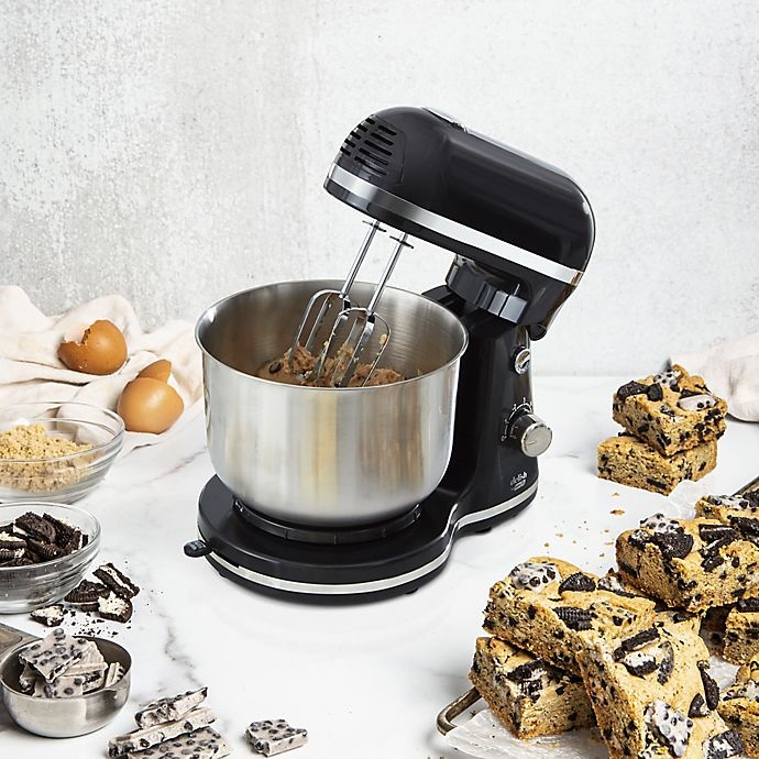 slide 3 of 3, DashDelish Stand Mixer - Black, 1 ct