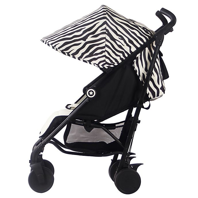 slide 4 of 6, Your Babiie MAWMA By Snooki Corinthia Lightweight Stroller - Zebra, 1 ct