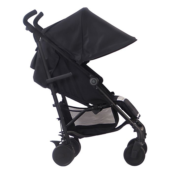 slide 3 of 6, Your Babiie AM:PM by Christina Milian Corinthia Lightweight Stroller - Charcoal Stripes, 1 ct