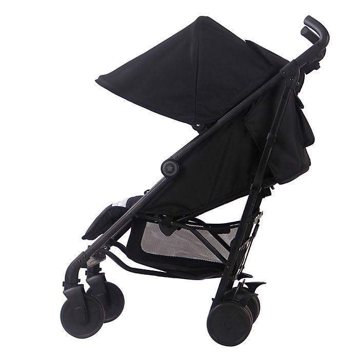 slide 4 of 6, Your Babiie AM:PM by Christina Milian Corinthia Lightweight Stroller - Charcoal Stripes, 1 ct